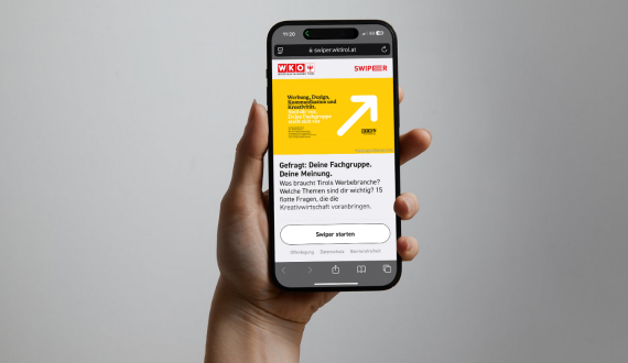 Make a Wisch: Mit dem Swiper Tirols Kreativbranche mitgestalten