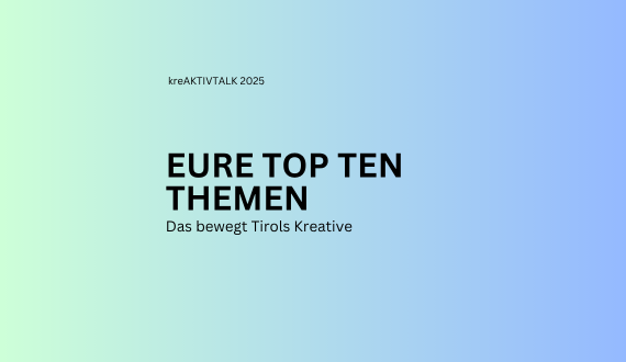 Das waren eure Top 10 Themen bei den kreAKTIVtalks 2025